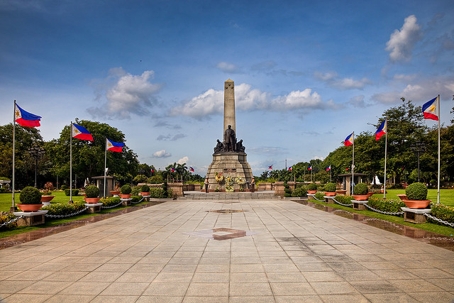 The Rizal Mounument on Rizal Park (Luneta Park)