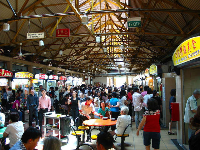 Maxwell Food Hawker Center (Photo by Karl Baron)