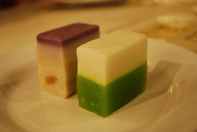 Kuih Talam Keladi and Kuih Talam