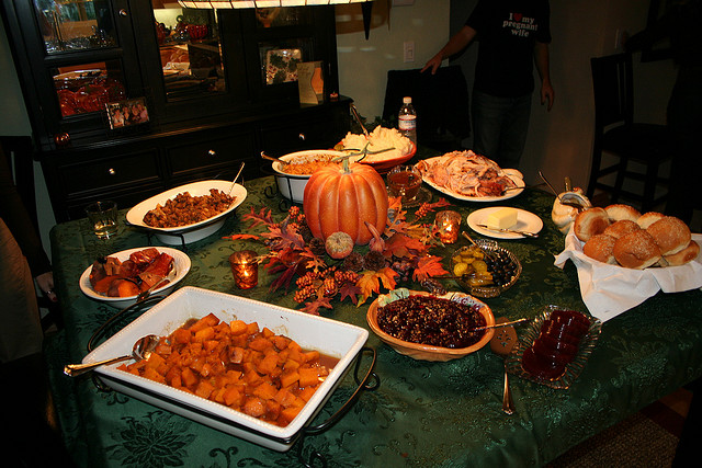 Thanksgiving feast