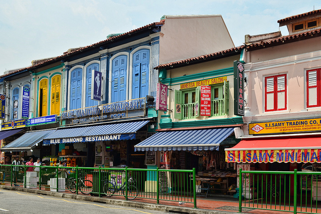 Restored shophouses