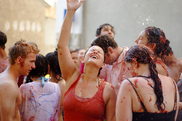 La Tomatina in Buñol