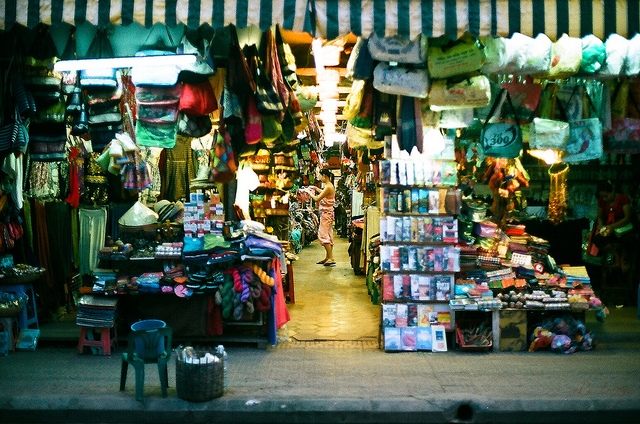 You’ve got a lot of shopping to do in S.E. Asia (Photo by Erwin Soo)