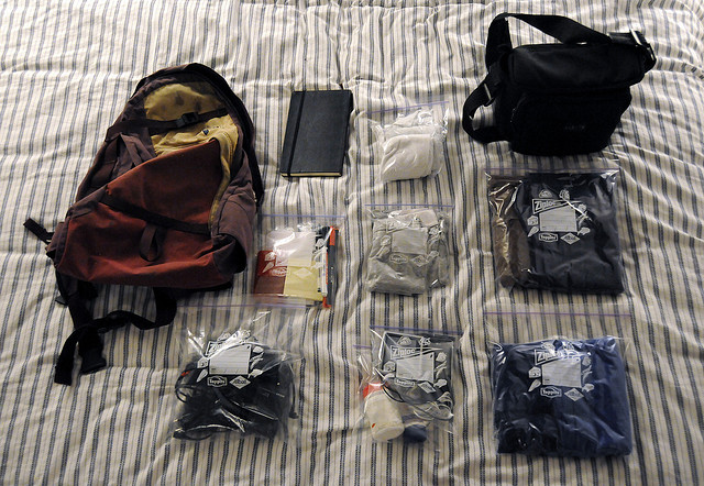 Packing light is the way to go. (Photo by Erwin Soo)