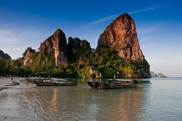 Railay Beach at Sunrise
