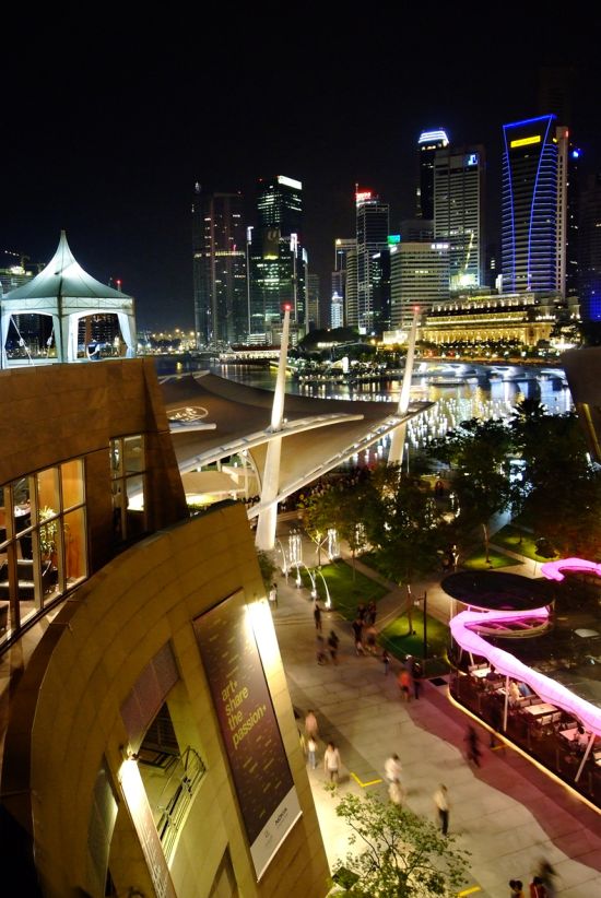 Esplanade roof garden